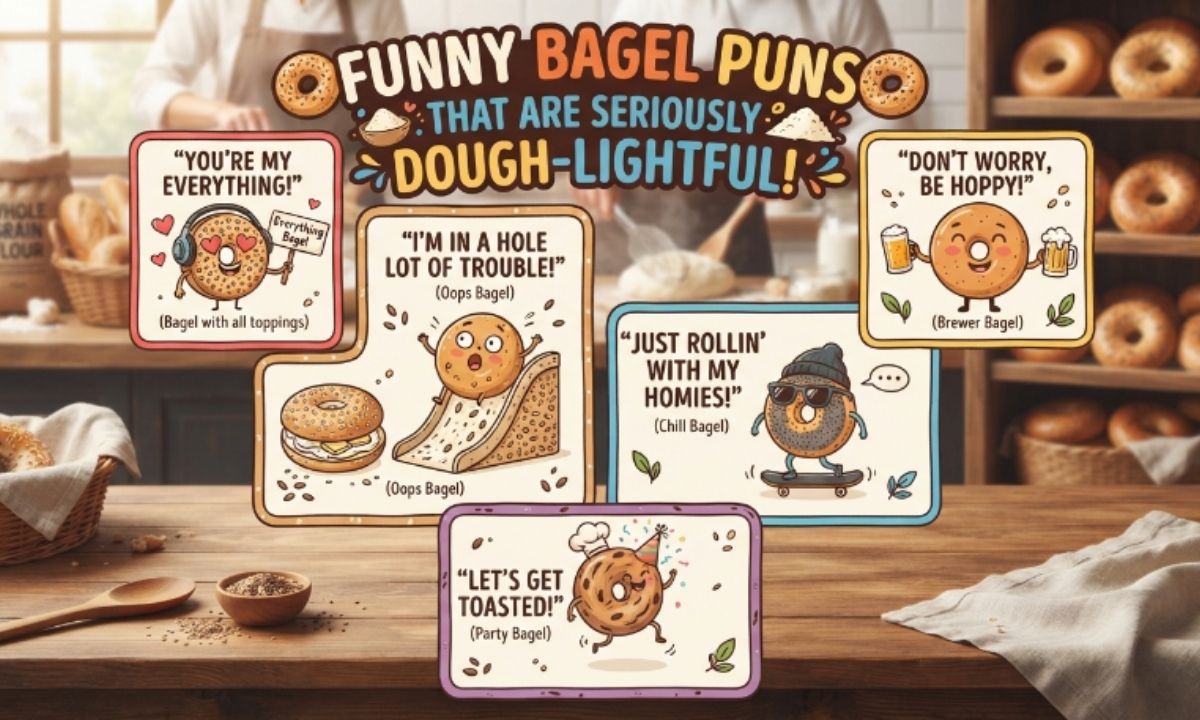 Funny Bagel Puns