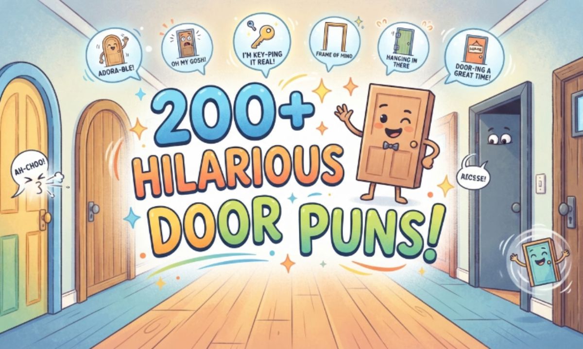 200+ Hilarious Door Puns