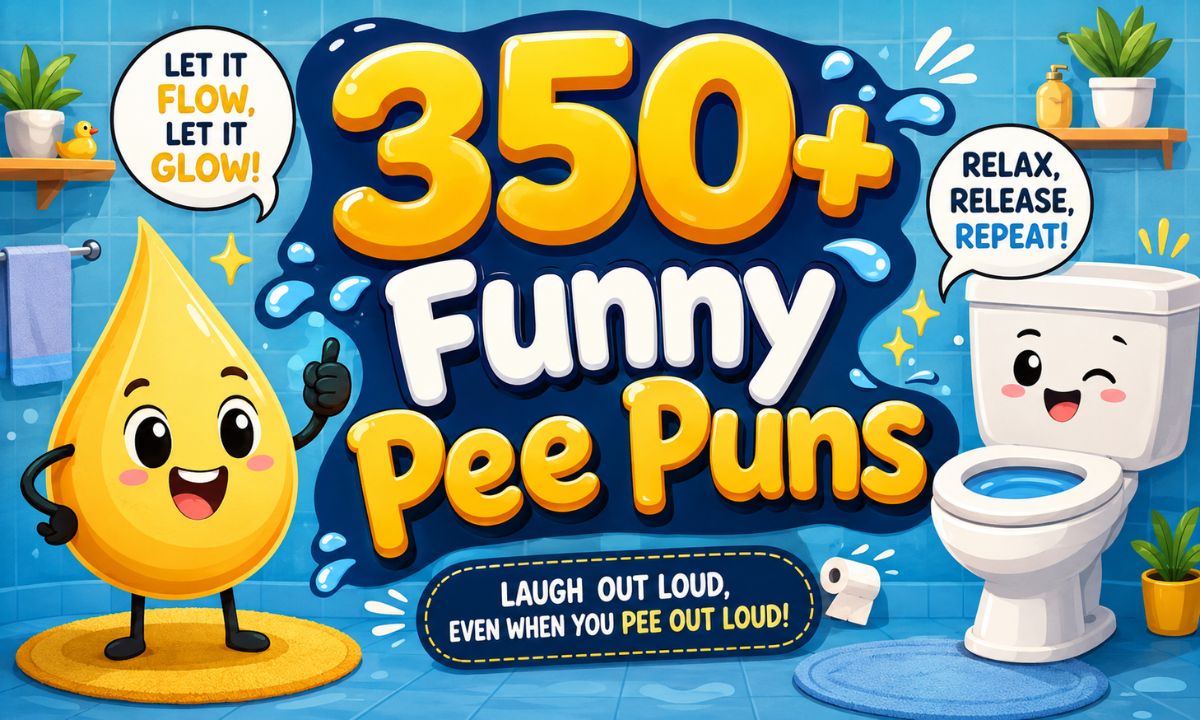 350+ Funny Pee Puns