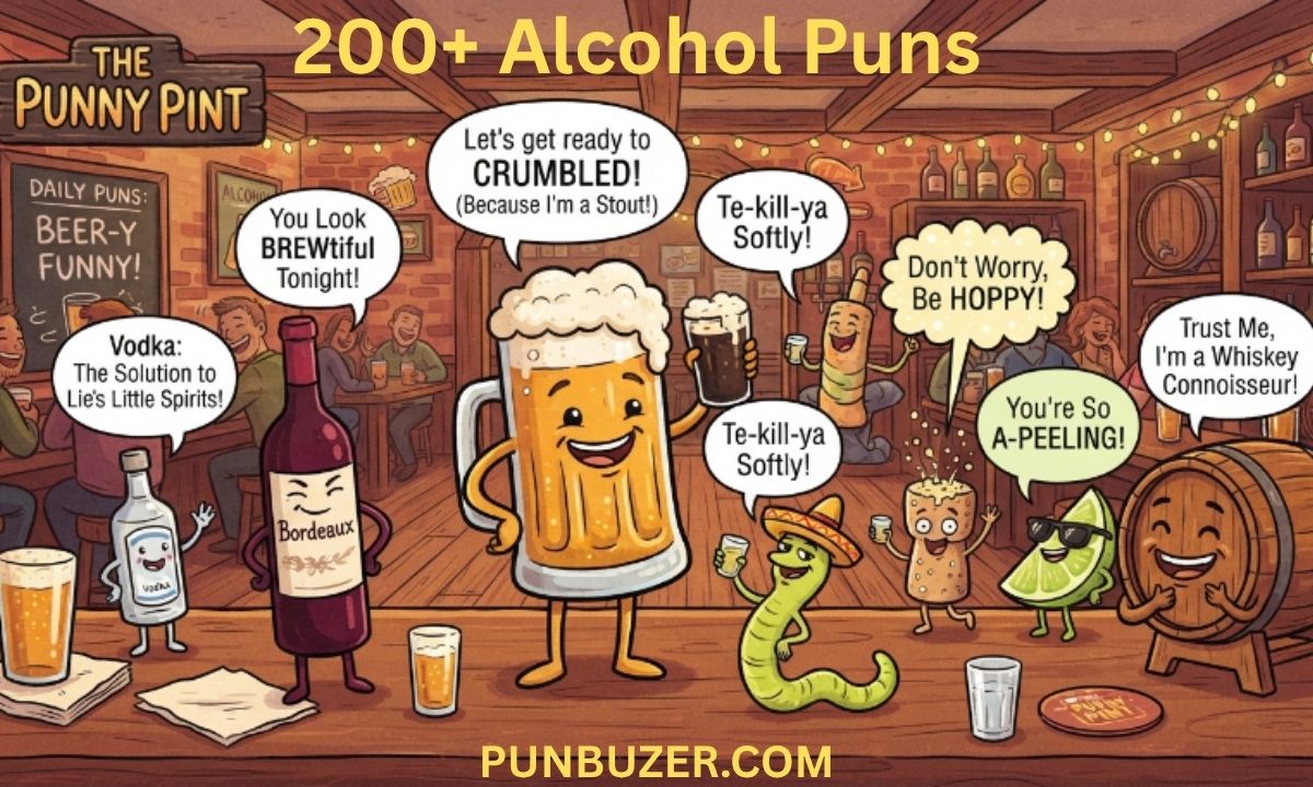 Alcohol Puns